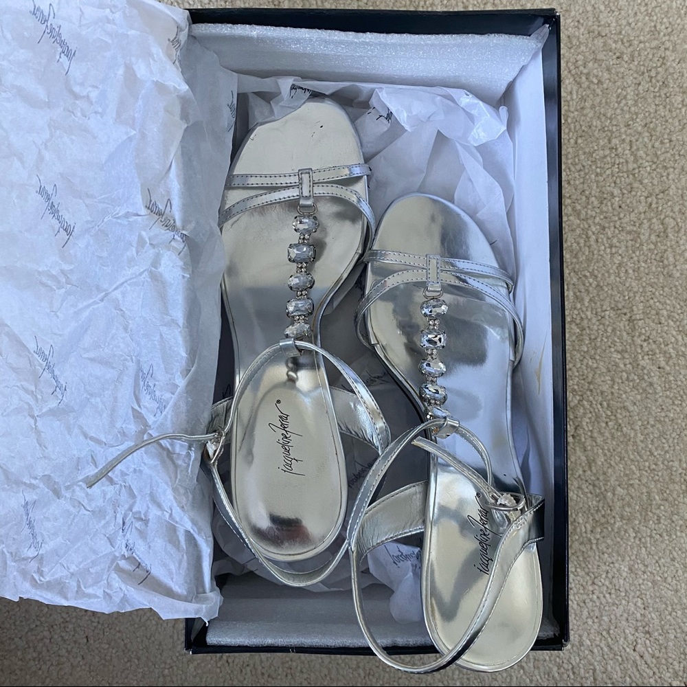 Crystal T-Strap Heel